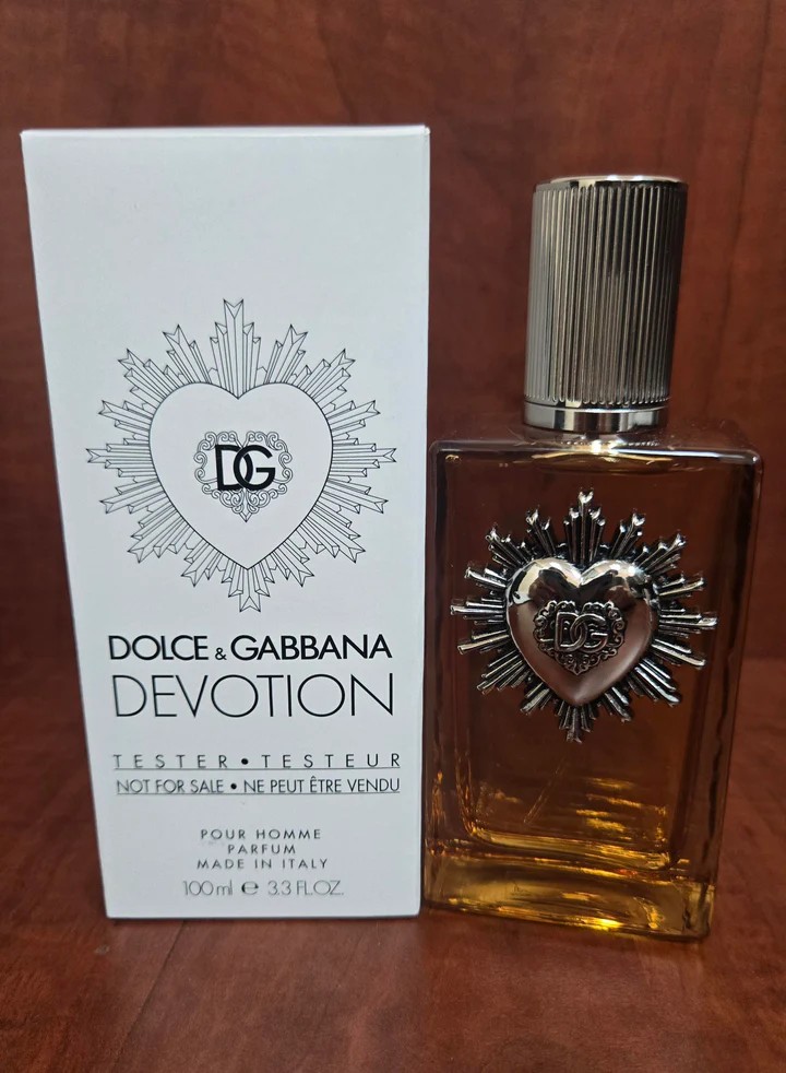 Dolce and Gabbana Mens Devotion Pour Homme Parfum 34 oz Tester Fragrances 8054754403183 52$