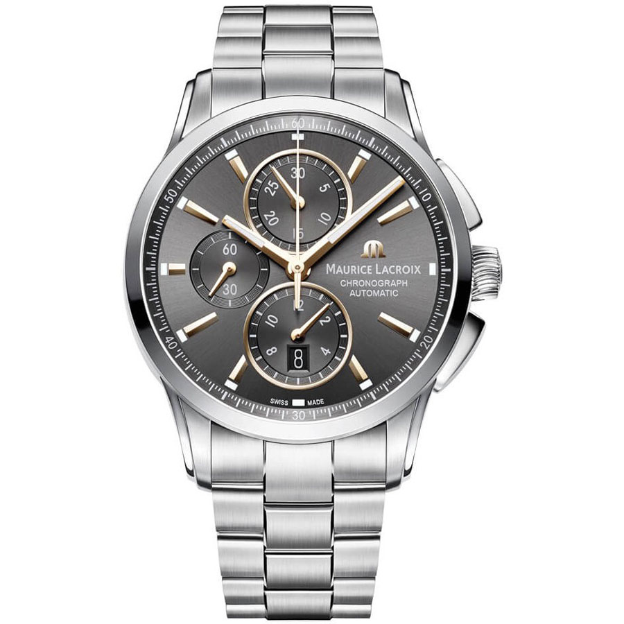 Maurice Lacroix Pontos Chronograph Automatic Mens Watch PT6388-SS002-331 2100$