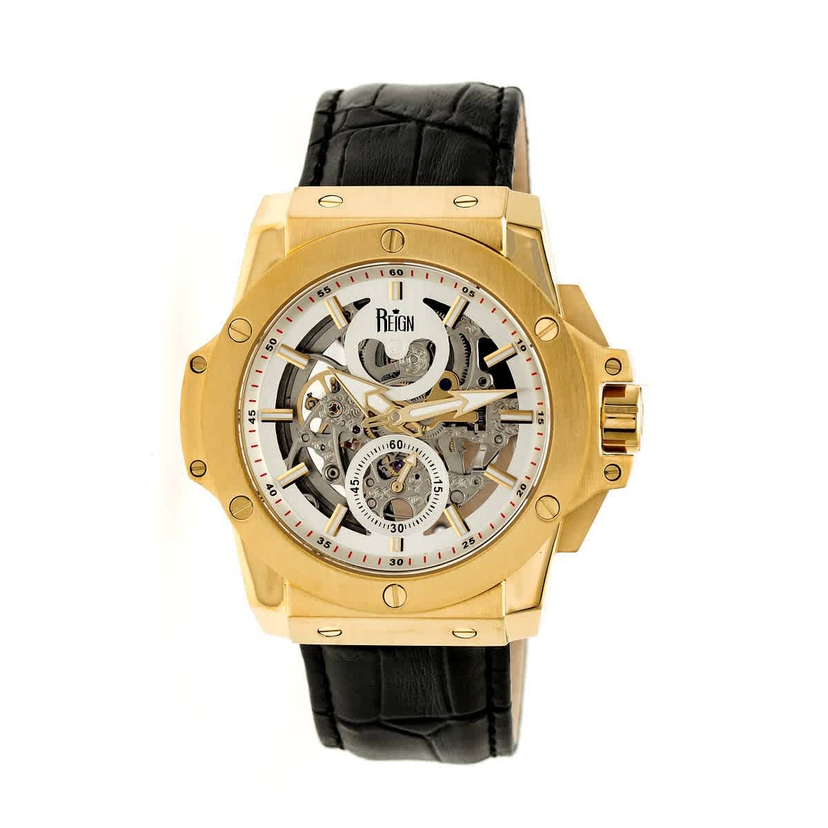 Reign Commodus Automatic Silver Dial Mens Watch REIRN4003 175$