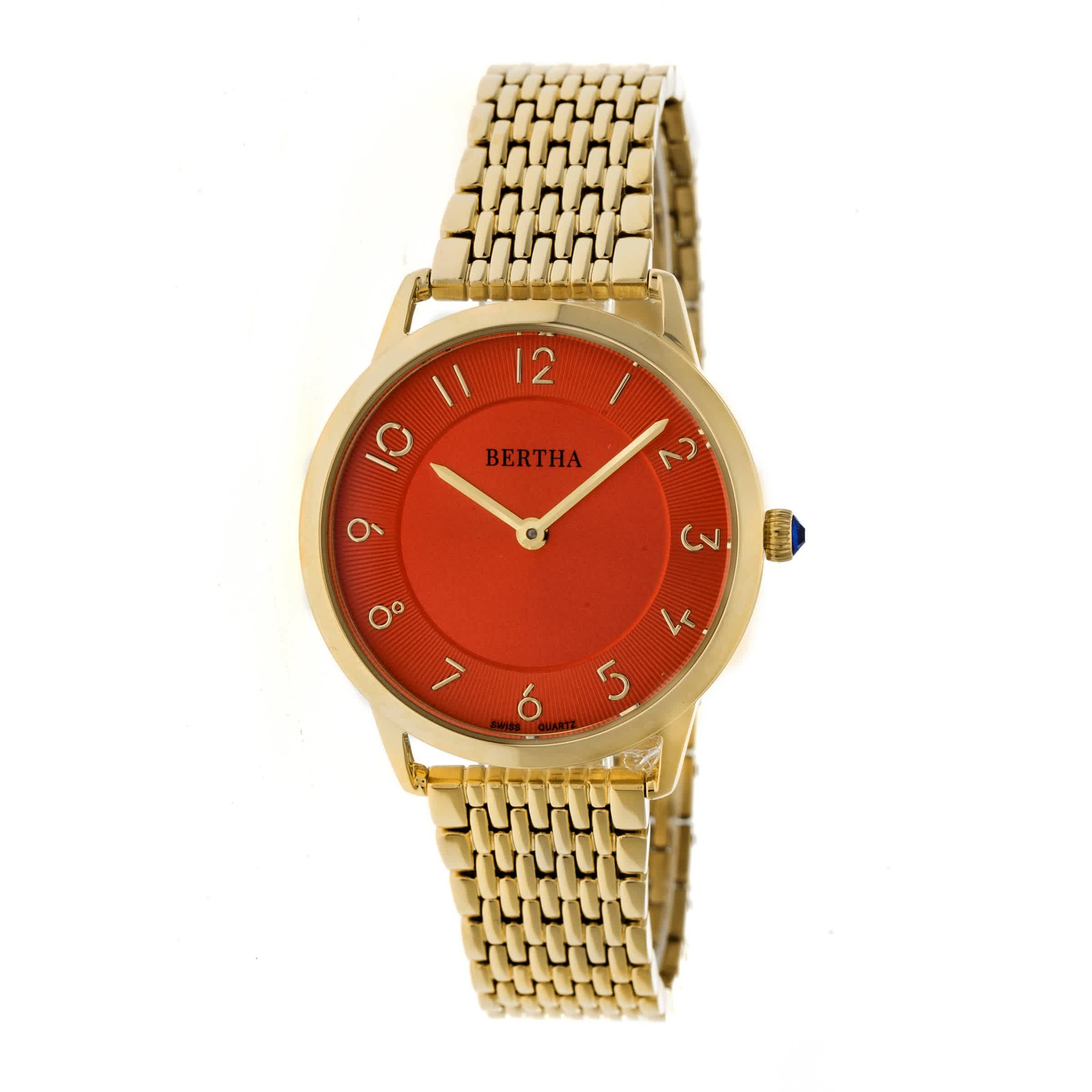 Bertha Abby Rred Dial Ladies Watch BR6803 150$