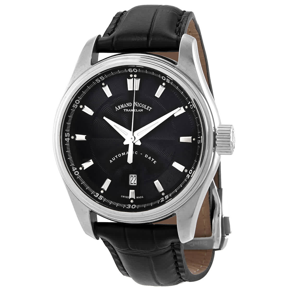 Armand Nicolet MH2 Automatic Black Dial Mens Watch A640A-NR-P840NR2 720$