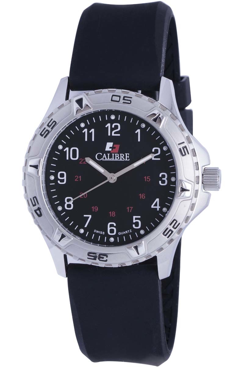 Calibre Sea Wolf Black Dial Mens Watch SC-4S1-04-007R