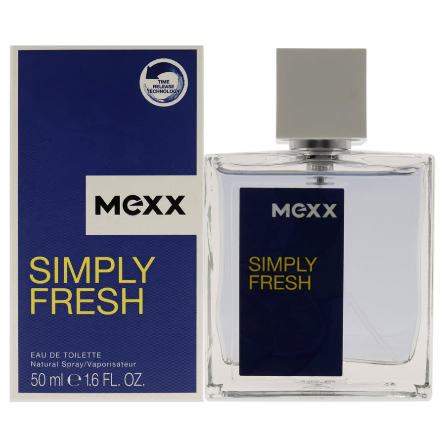 Mexx Mens Simply Fresh EDT Spray 1.6 oz Fragrances 3614229408461