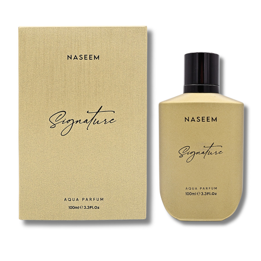 Naseem Mens Signature Gold EDP Spray 3.3 oz Fragrances 6295253013424