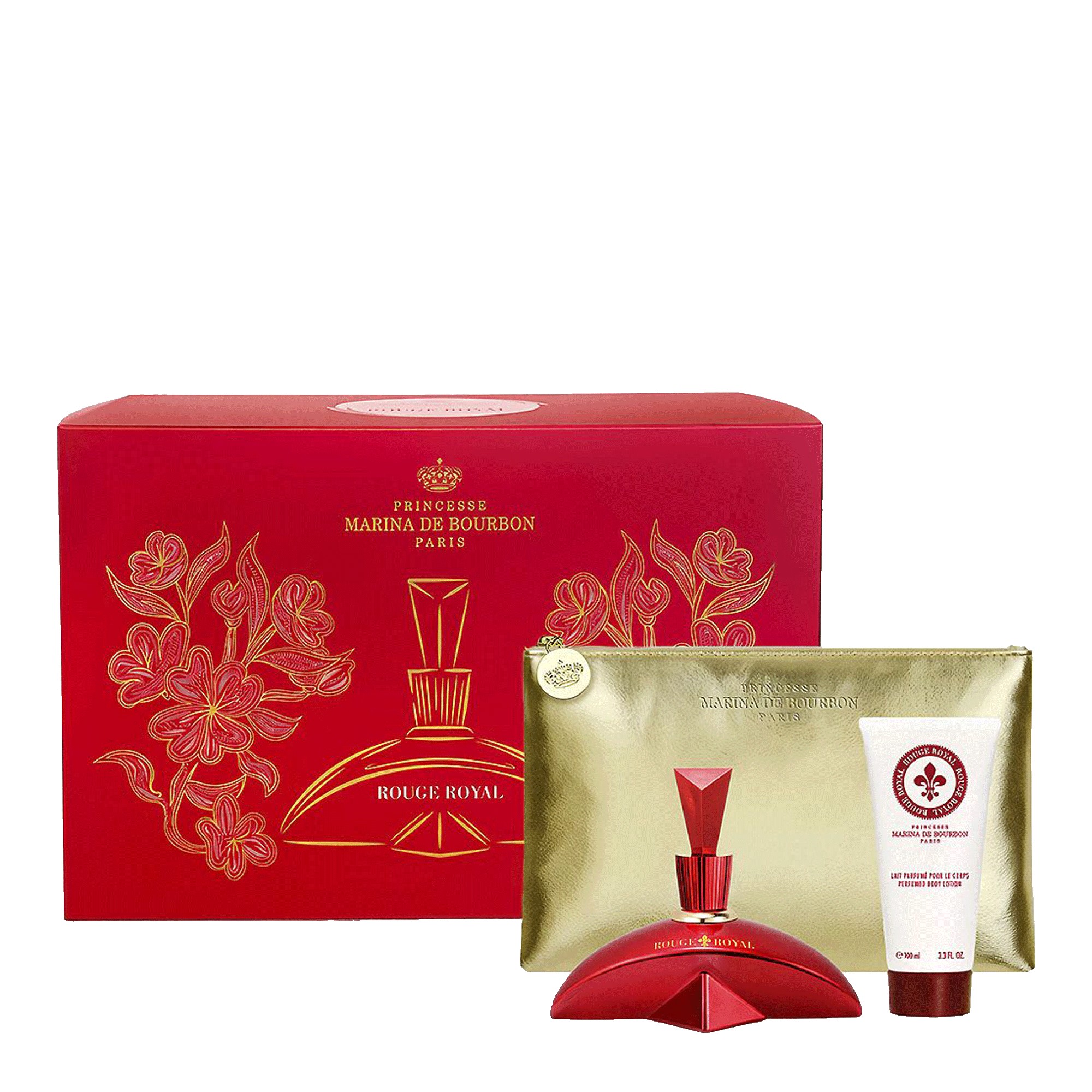 Marina De Bourbon Ladies Rouge Royal Gift Set Fragrances 3494800300236 39$