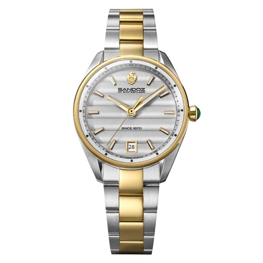 Sandoz Bachelin Quartz Silver Dial Ladies Watch SZWLH0001117