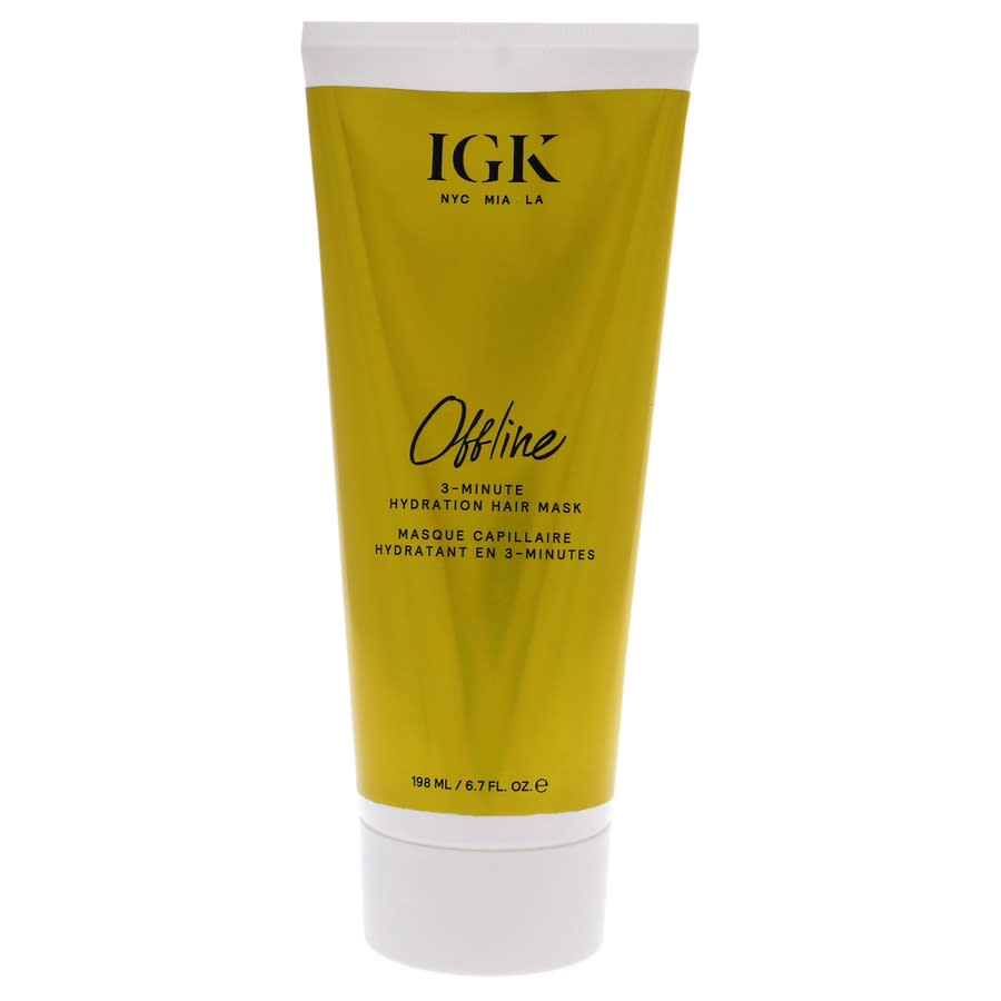 Offline 3 Minute Hydration Hair Mask by IGK for Unisex - 67 oz Mask 30$