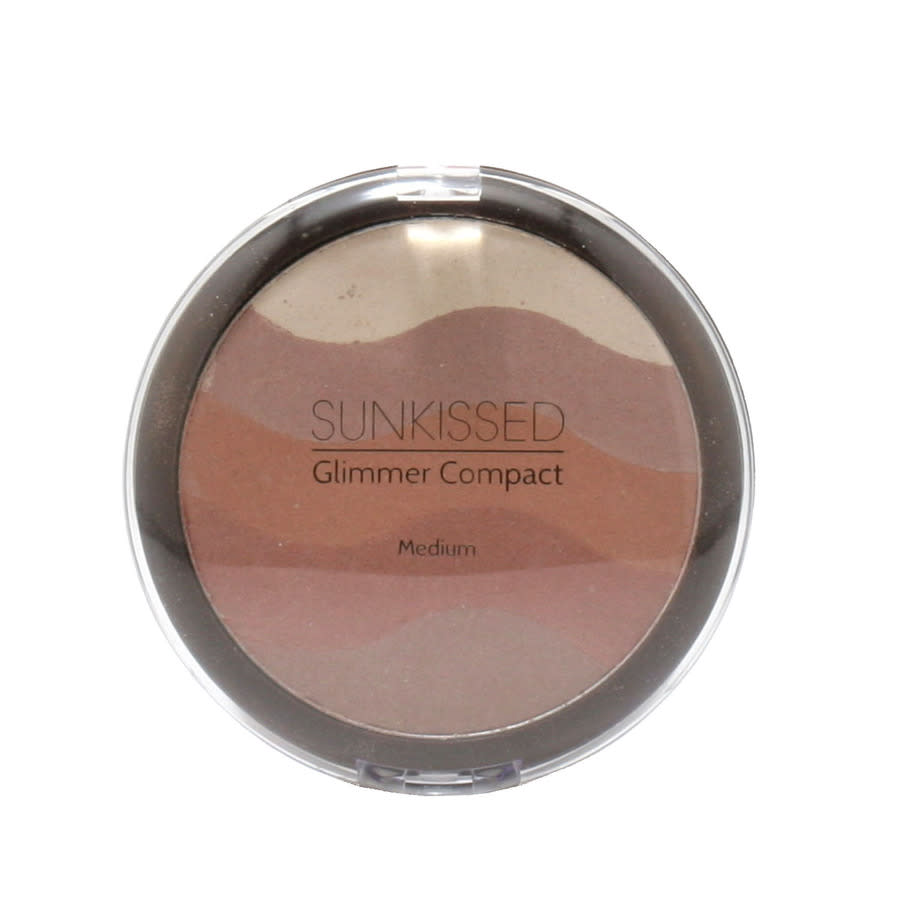 Sunkissed Ladies Sunkissed Glimmer Compact (Tester) Medium Makeup 5055193512385
