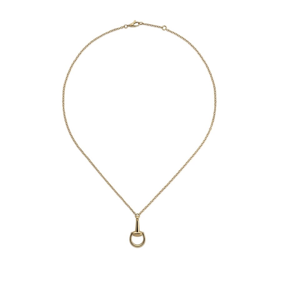 Gucci 18K Horsebit Chain Necklace - Ybb795818001 3025$
