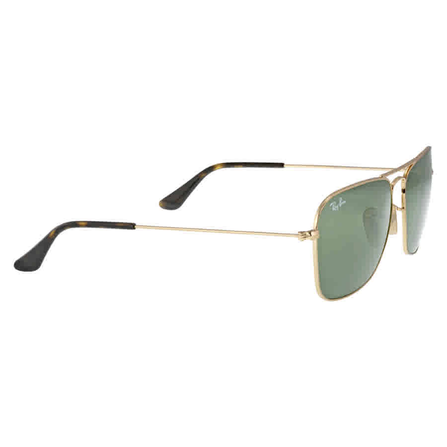 Ray Ban Caravan Green Classic G-15 Men's Sunglasses 58mm