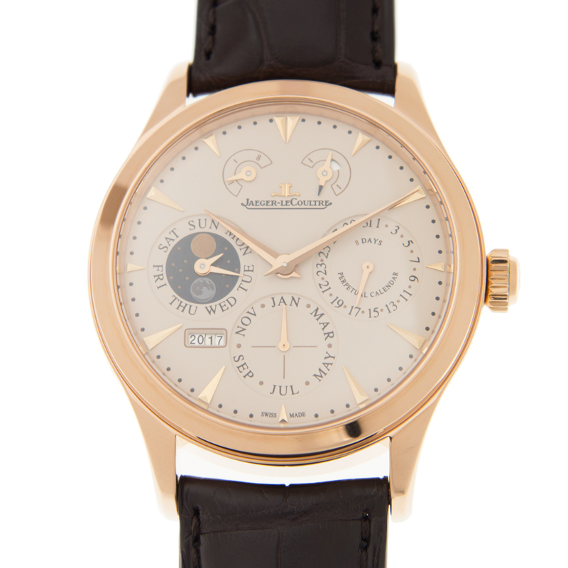 Pre-owned Jaeger LeCoultre Master Control Beige Dial Mens Watch Q1612520 22159$