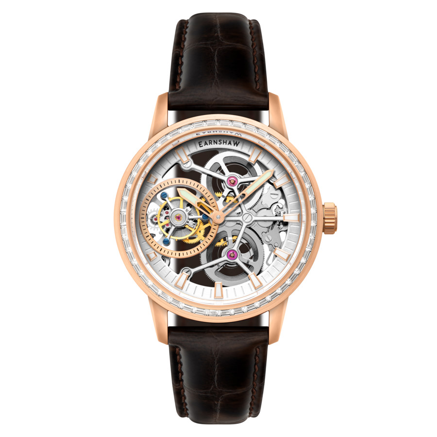 Thomas Earnshaw Engineer Silver-tone Dial Mens Watch ES-8317-03 899$