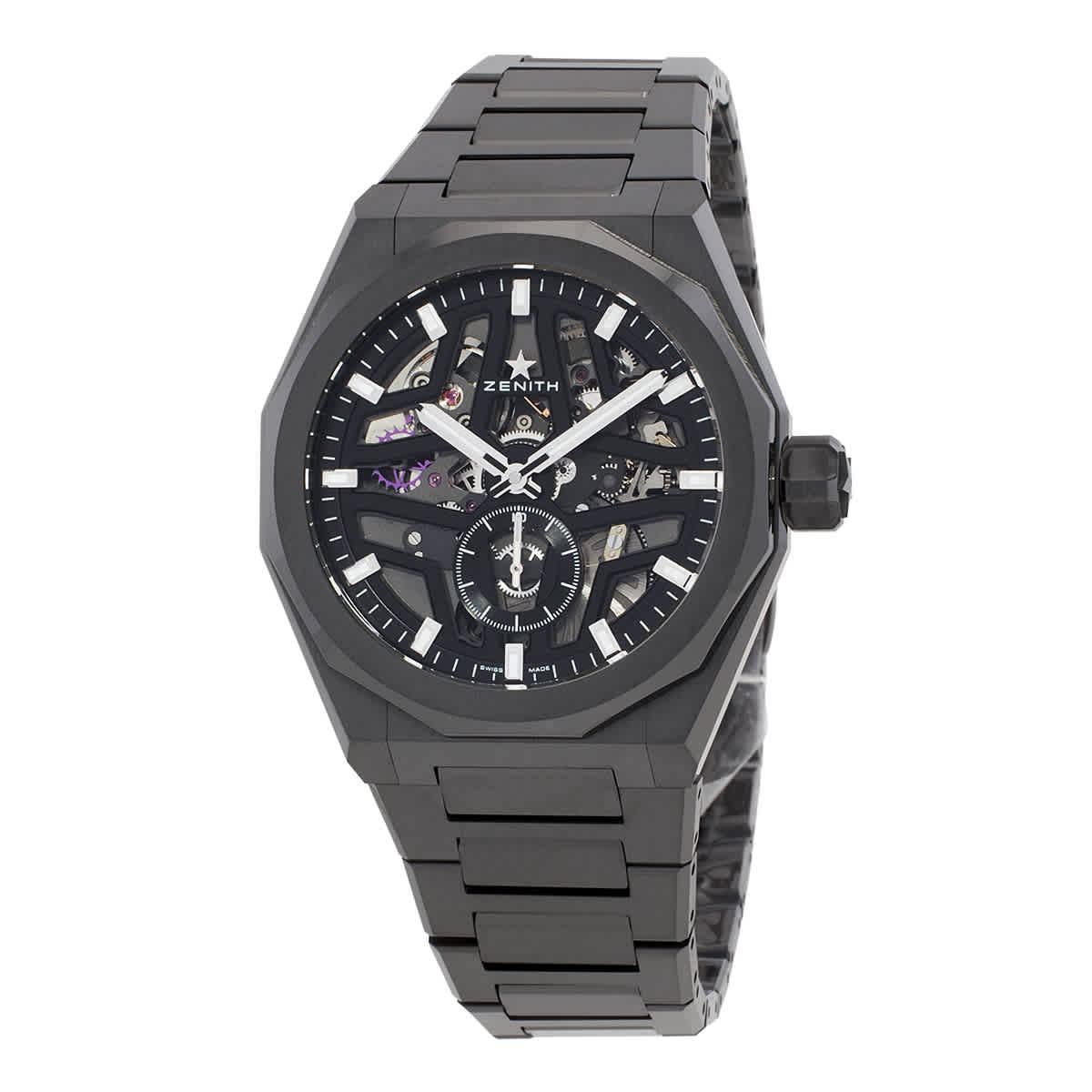 Zenith Defy Skyline Skeleton Automatic Black Ceramic Dial Mens Watch 499300362078I001 13230$