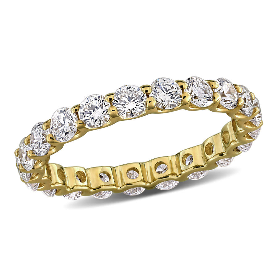 Created Forever 2 1/10ct TW Lab-Grown Diamond Eternity Band in 14k Yellow Gold