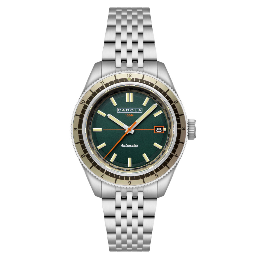 Cadola Ahrens Automatic Green Dial Mens Watch CD-1061-33