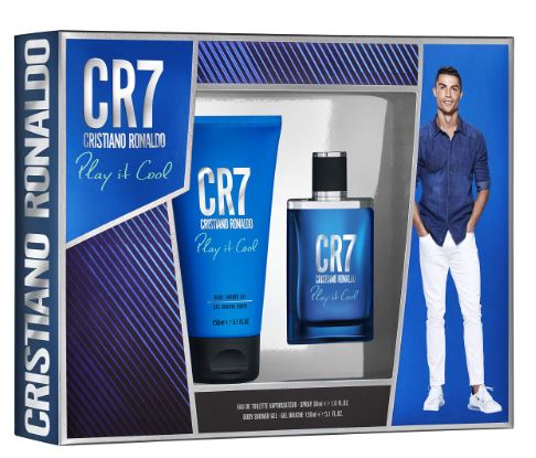 Cristiano Ronaldo Mens CR7 Play It Cool Gift Set Fragrances 5060524510589 25$