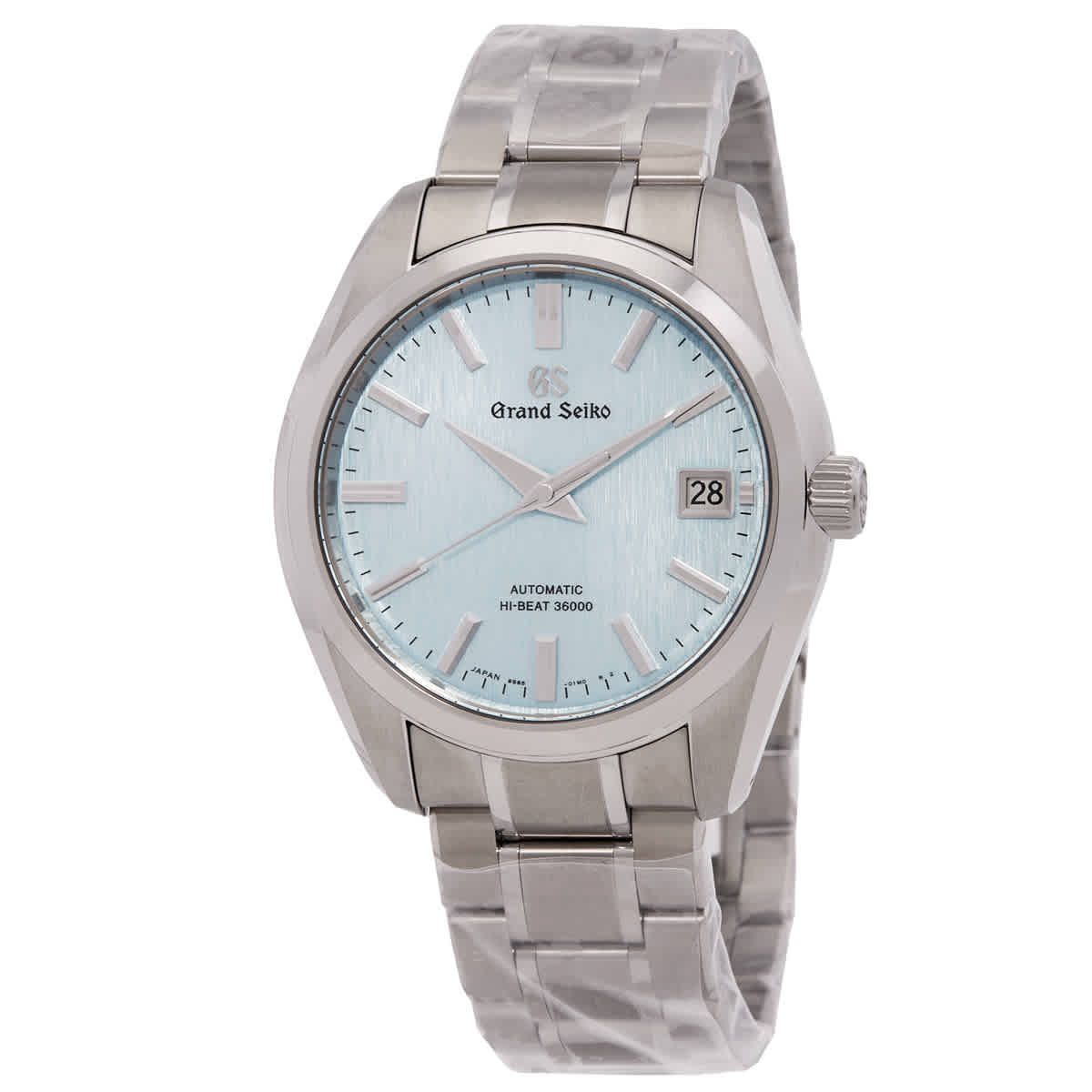 Часы Grand Seiko Heritage Shizukuishi с автоматическим ледяным синим циферблатом SBGH349G
