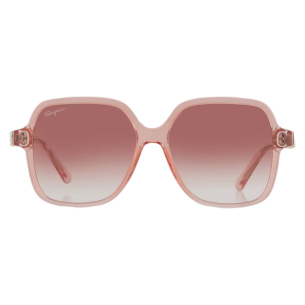 Ferragamo Classic Logo Acetate Cat eye Sunglasses in Opaline Pink Ferragamo Cat Eye Sunglasses SF1103S 663 Opaline Pink 55mm  main image 2