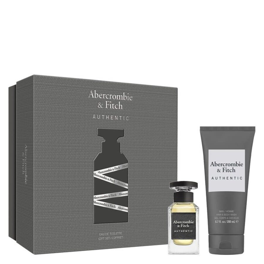 Abercrombie and Fitch Mens Authentic Gift Set Fragrances 085715165954 23$