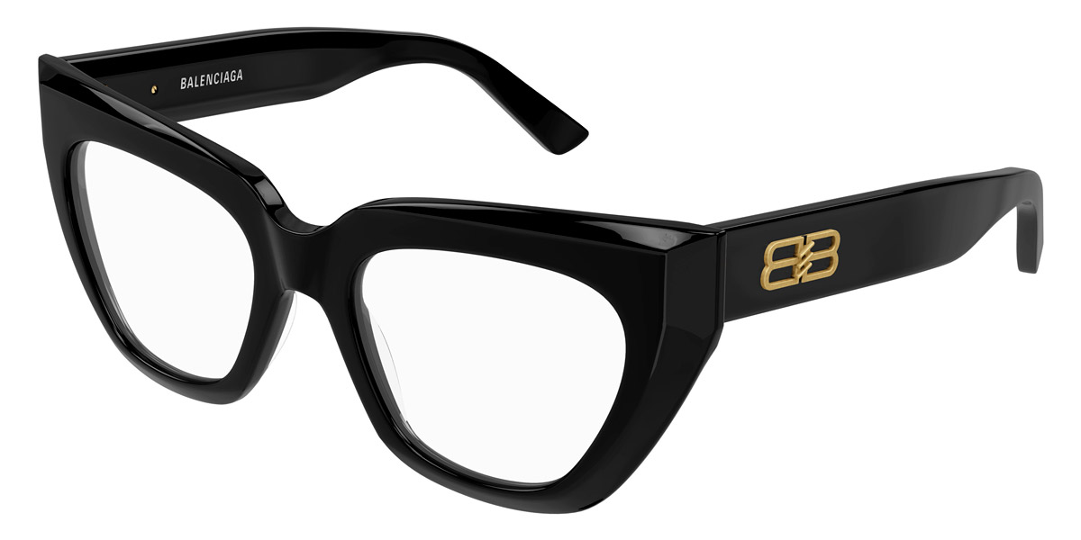 Balenciaga Demo Butterfly Ladies Eyeglasses BB0238O 001 50 220$