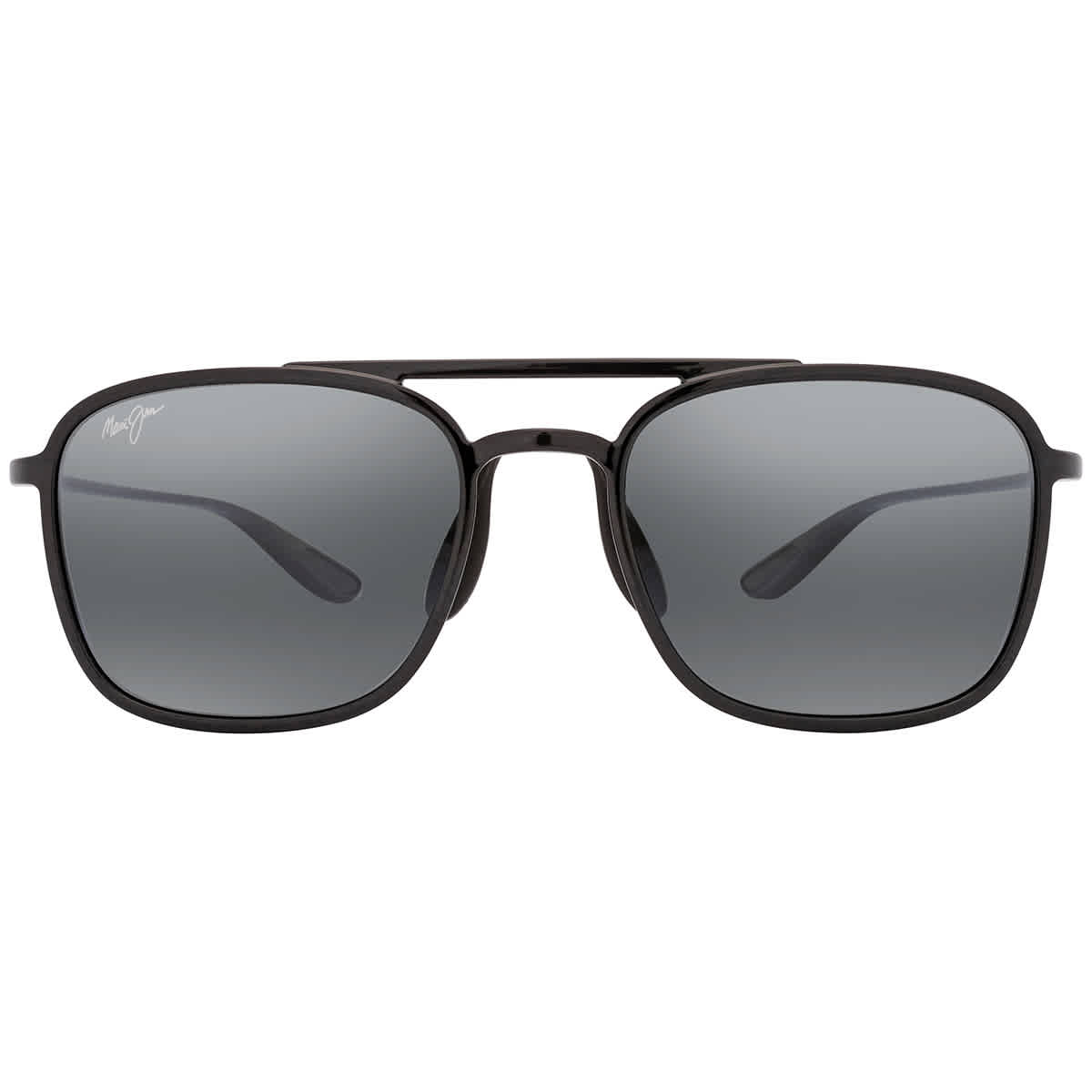 Maui Jim Unisex Sunglass Keokea -  Frame color: Black Shiny, Lens color: Neutral Grey Polarized