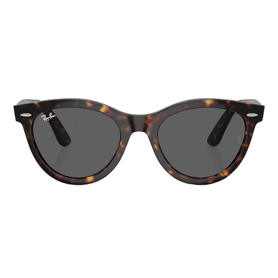 Ray-Ban Unisex Sunglass Wayfarer Way -  Frame color: Havana, Lens color: Dark Grey