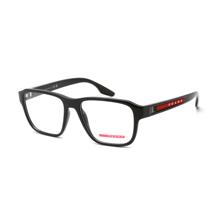 Prada Sport Demo Rectangular Mens Eyeglasses PS 04NV 1AB1O1 54 150$