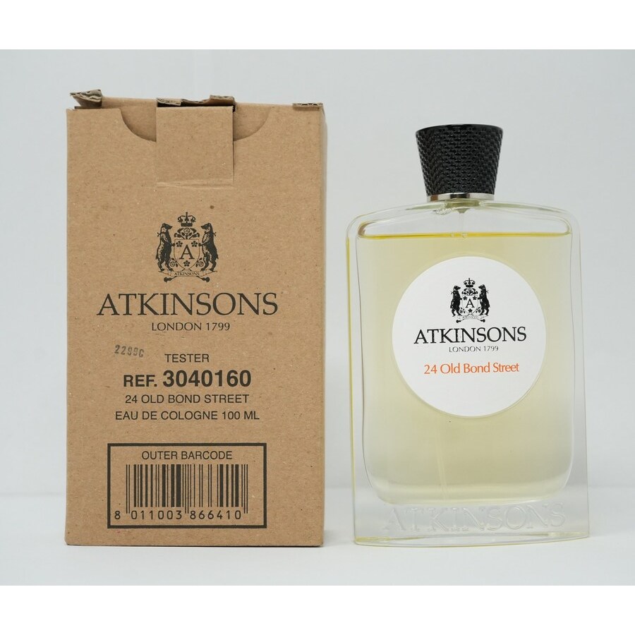 Atkinsons Mens 24 Old Bond Street EDC Spray 33 oz Tester Fragrances 8011003866410 65$