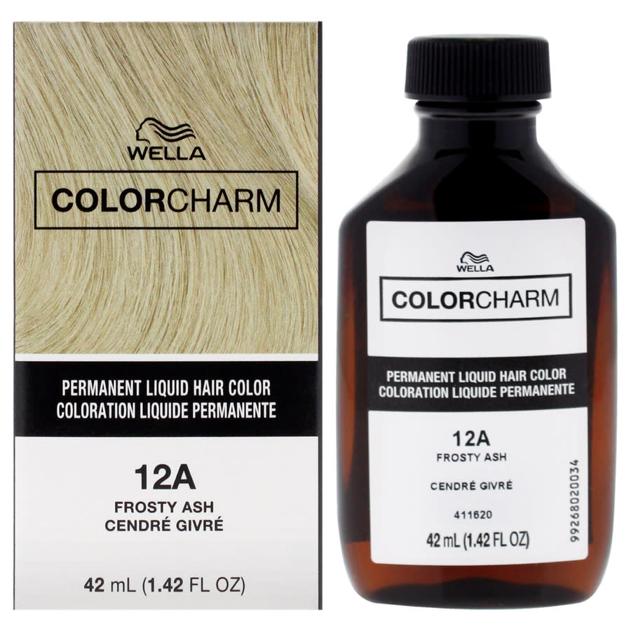 Wella Unisex Color Charm Permanent Liquid Hair Color 1.42 Oz 12a Frosty Ash Hair Care 070018105707