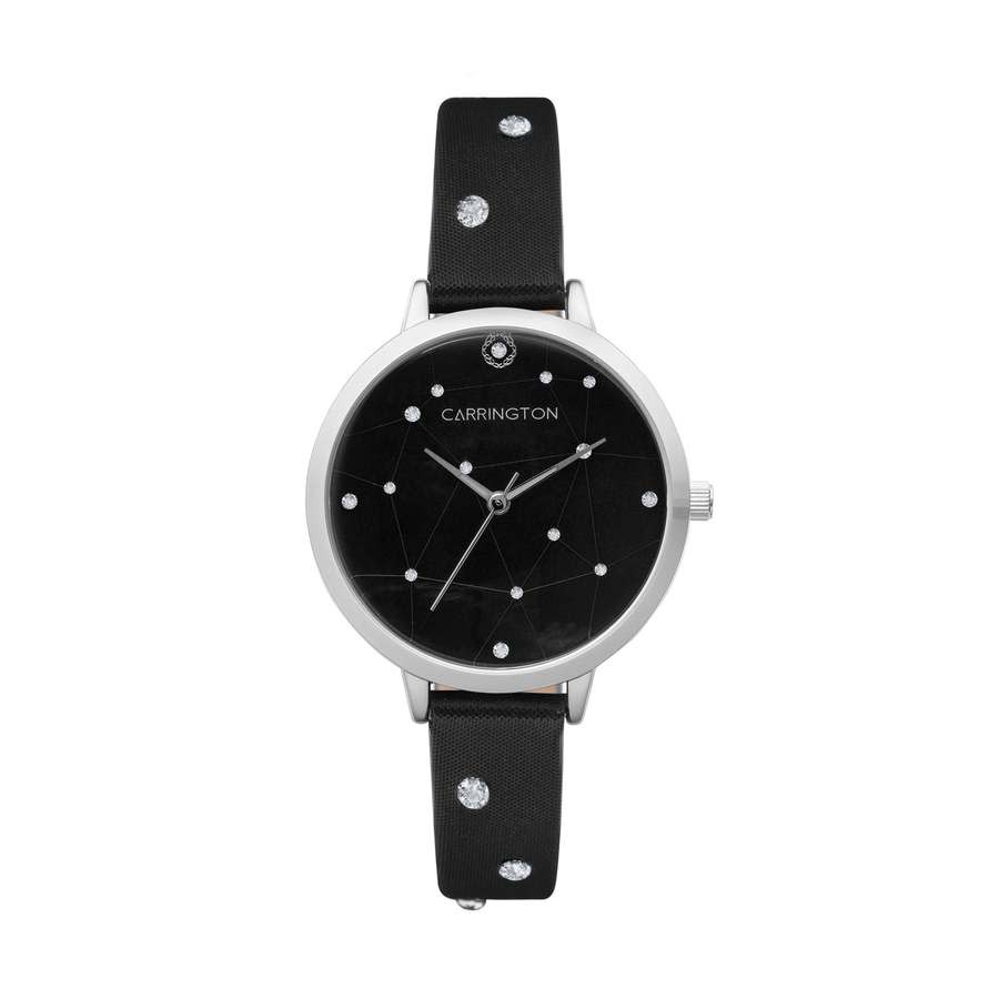 Carrington Catherine Quartz Black Dial Ladies Watch CT-2012-02 40$