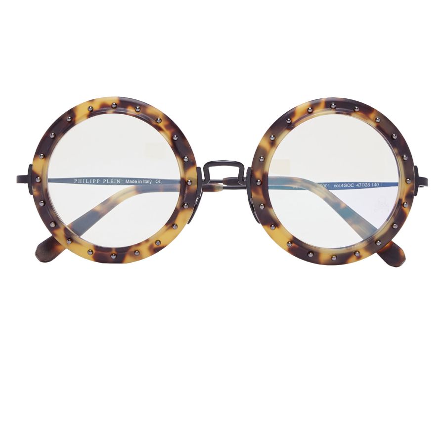 Philipp Plein Olivia-V Demo Round Ladies Eyeglasses 000-WEV0001-PCO002N-4G0C 104$
