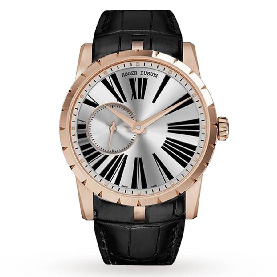 Roger Dubuis Excalibur Automatic Silver Dial Mens Watch DBEX0351