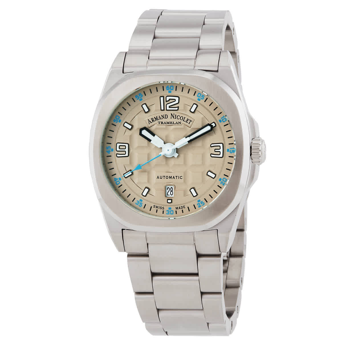 Armand Nicolet JH9 Automatic Mens Watch A660HAA-TZ-MA4670A 792$