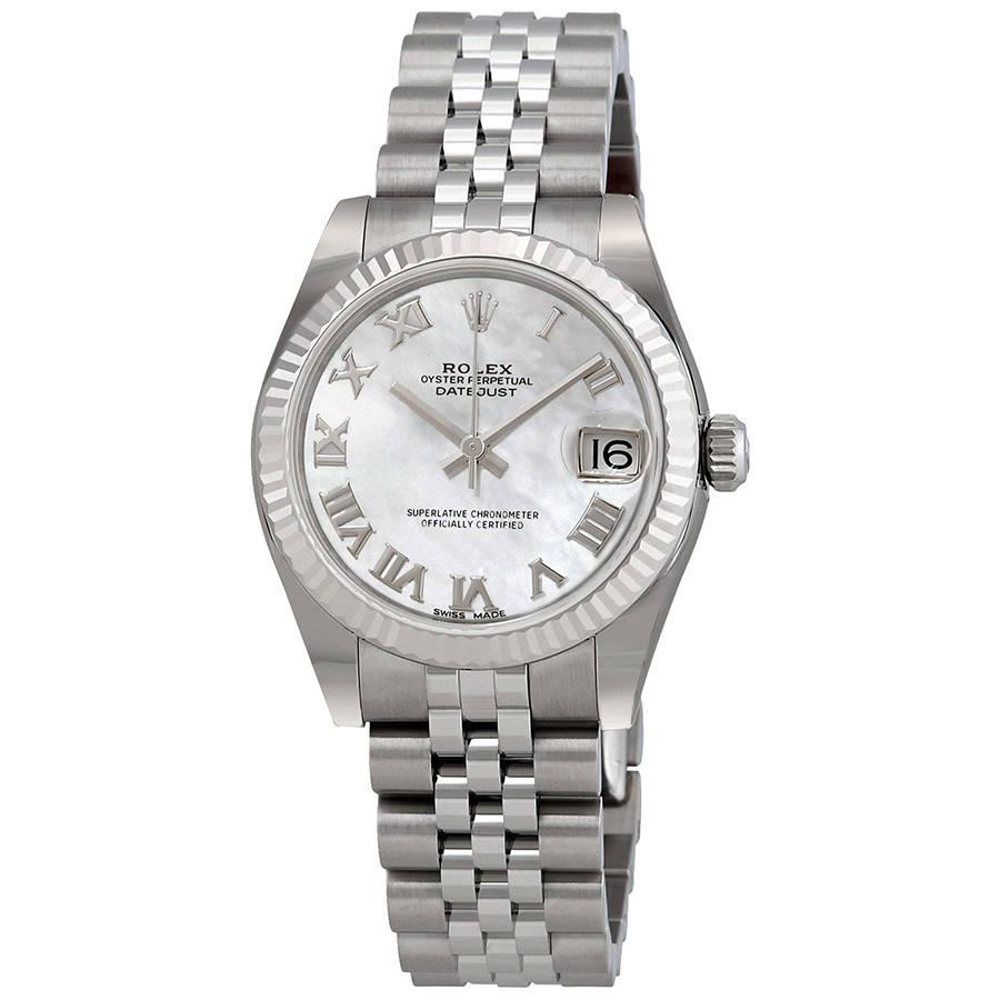 Preowned Rolex Datejust Lady 31 Mother of Pearl Dial Ladies Watch 178274MRJ