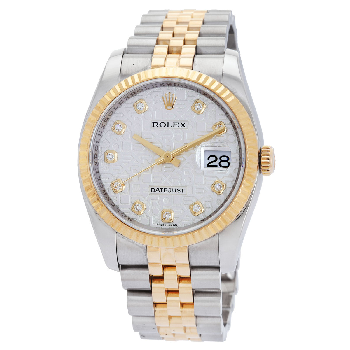 Rolex Oyster Perpetual Mens Automatic Watch 116233SJDJ