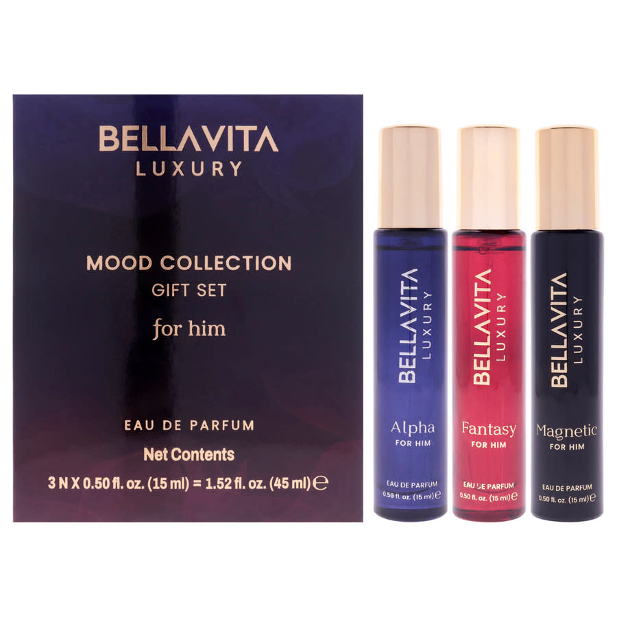 Bellavita Mens Mood Collection Gift Set Fragrances 8906188061593