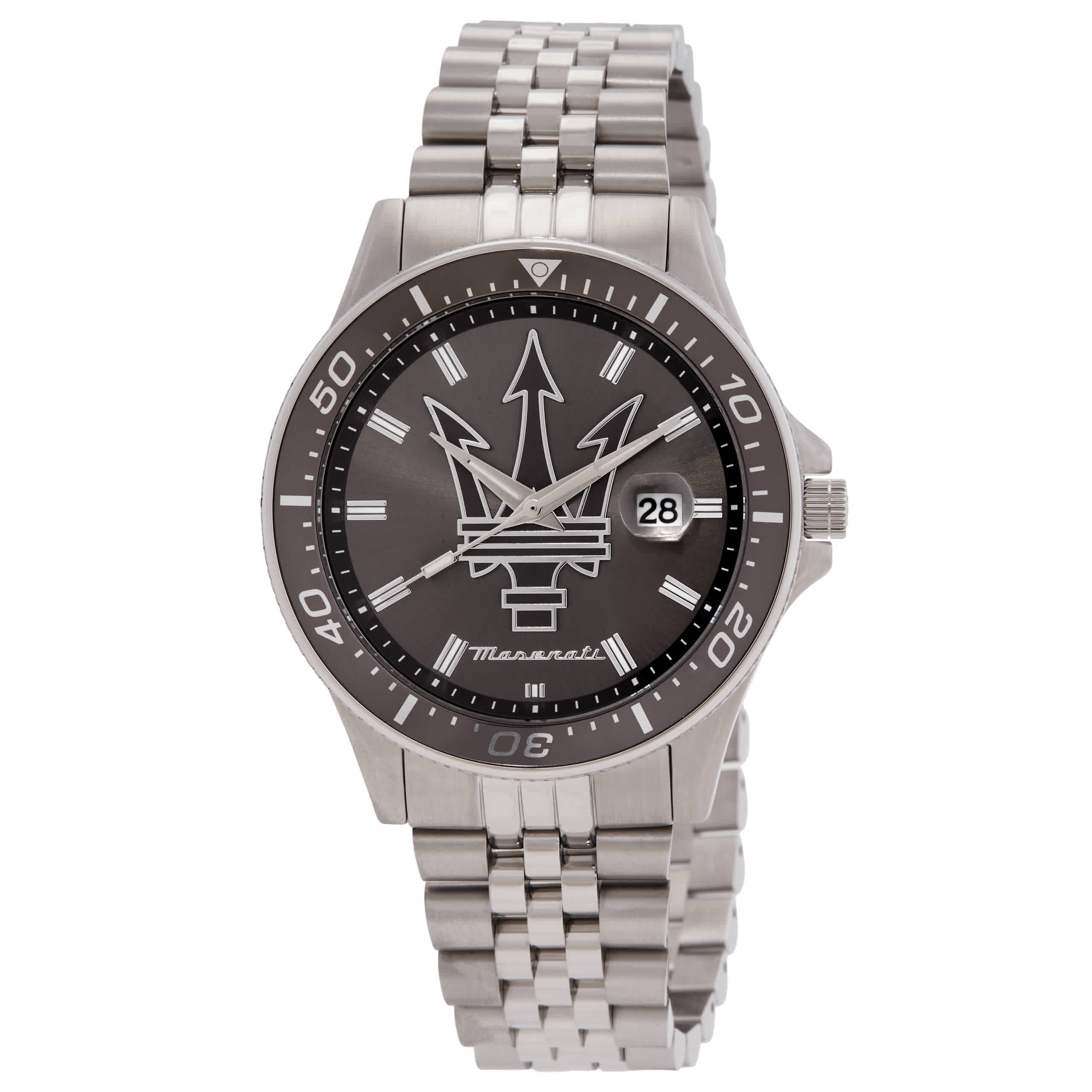 Maserati Sfida Quartz Gunmetal Dial Mens Watch R8853140010