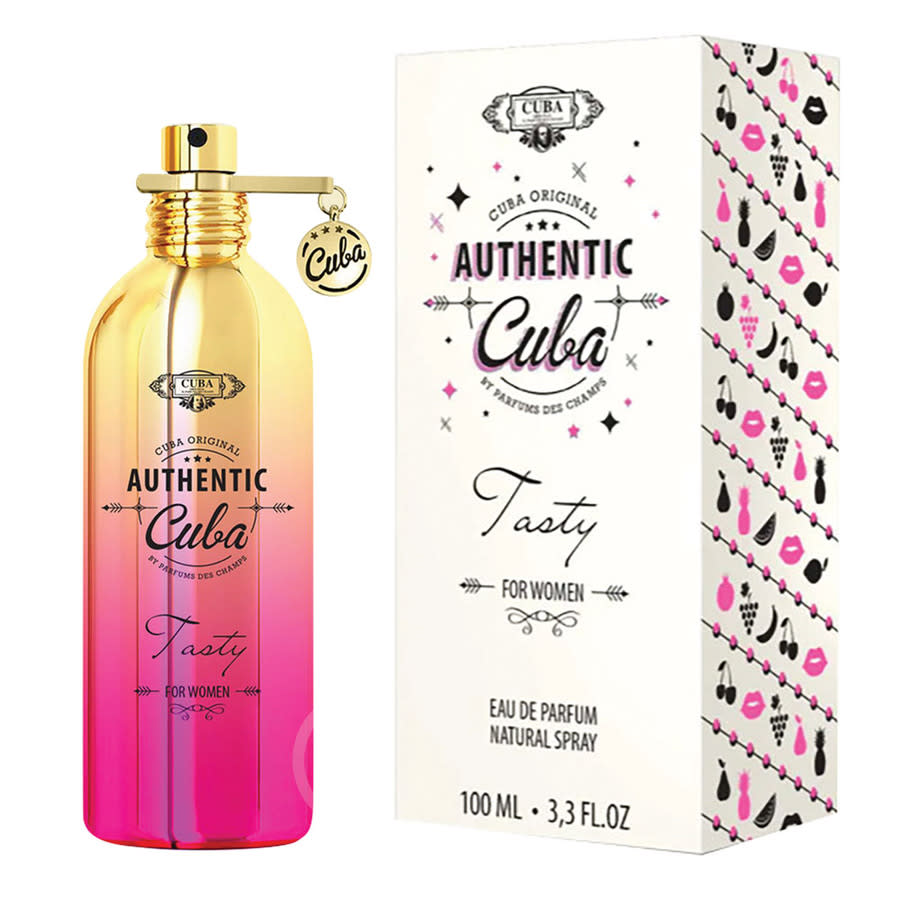 Cuba Mens Authentic Tasty EDP Spray 34 oz Fragrances 5425039222073 13$