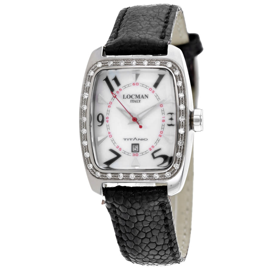 Locman Titanio Quartz Ladies Watch 483RMOPBK2DBK OS 288$