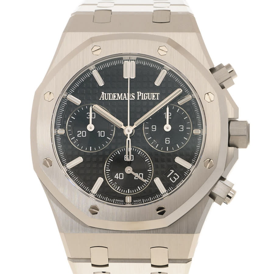Audemars Piguet Royal Oak''50th Anniversary'' Chronograph Automatic Black Dial Mens Watch 26240ST.OO.1320ST.02