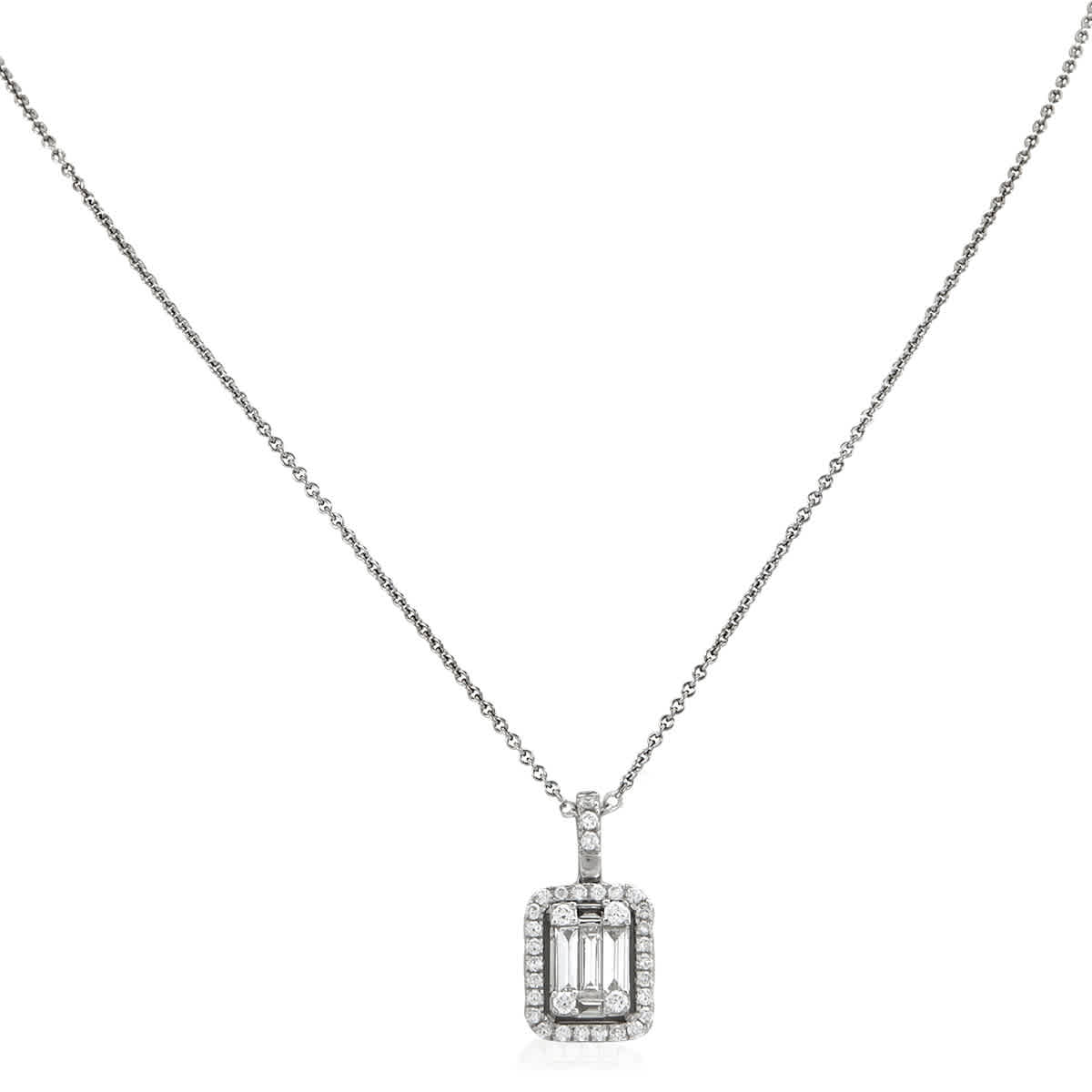 Salvini Ladies White Gold Magia Diamond Necklace
