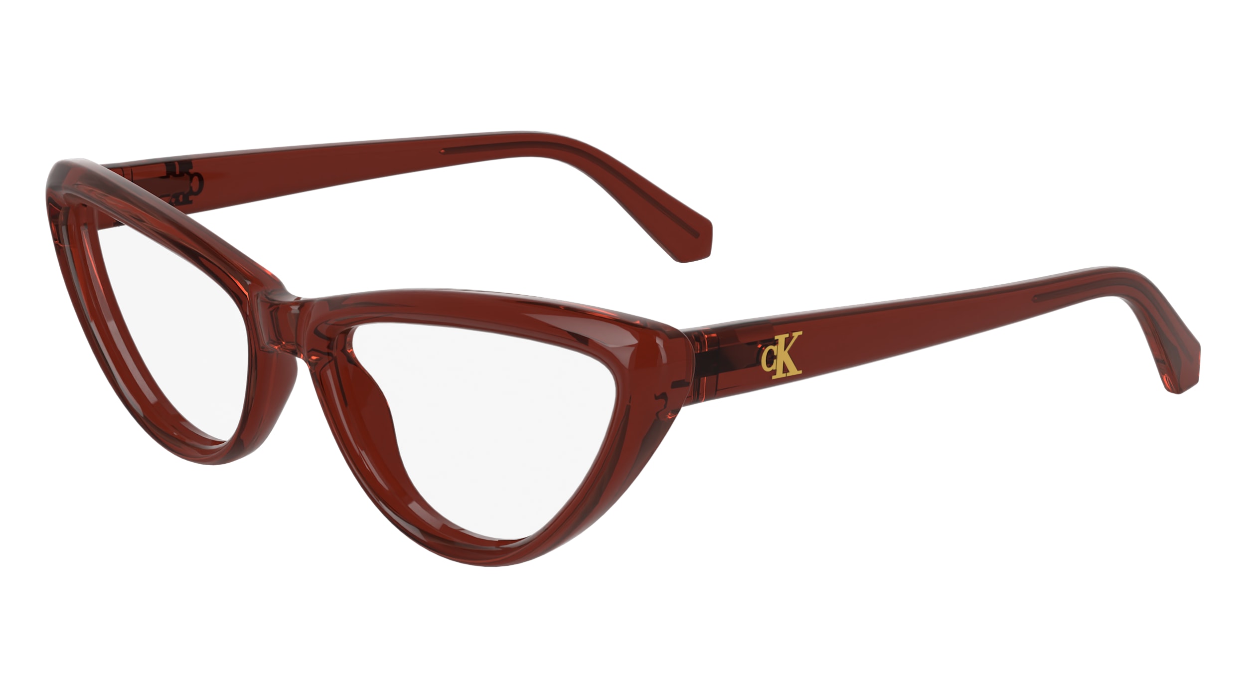 Calvin Klein Demo Cat Eye Ladies Eyeglasses CKJ24630 618 54