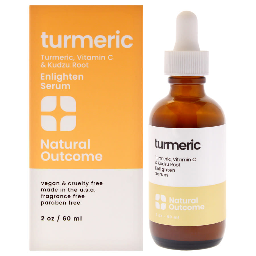 Natural Outcome Ladies Turmeric Enlighten Serum 2 oz Skin Care 753122943617 20$