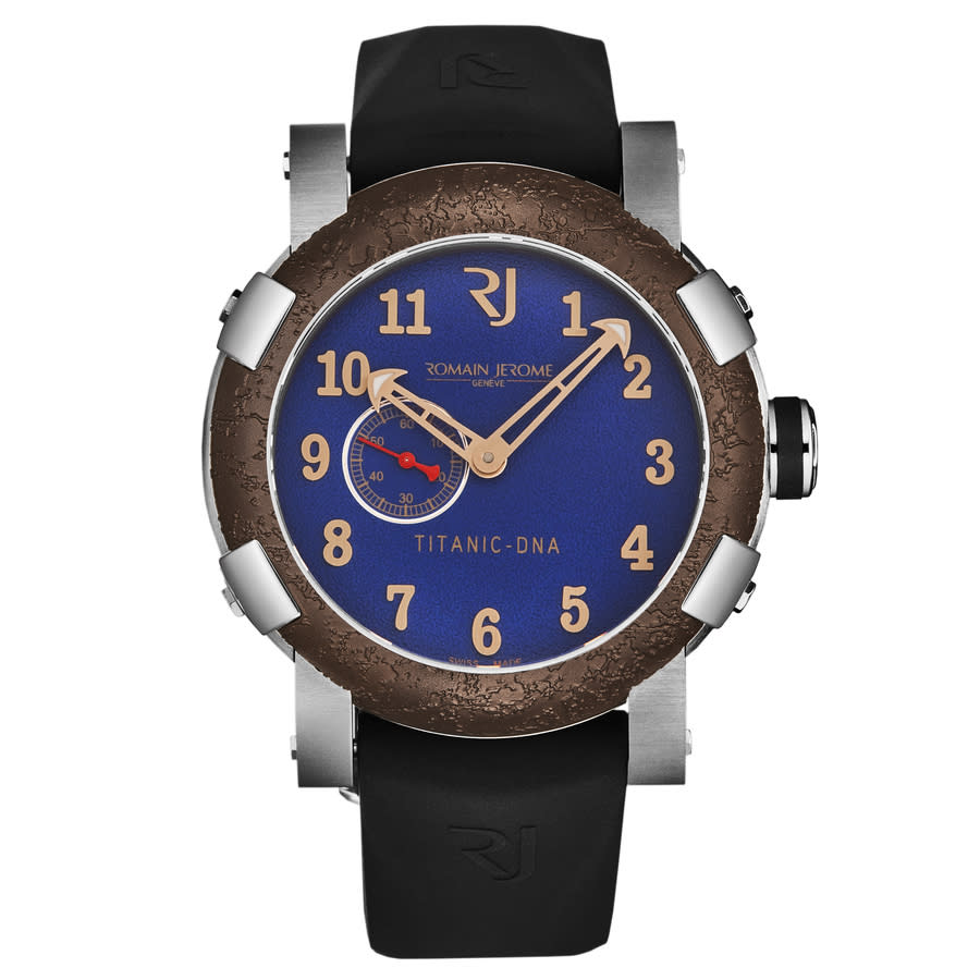 Romain Jerome Titanic Automatic Blue Dial Mens Watch RJTIAU50310 13455$