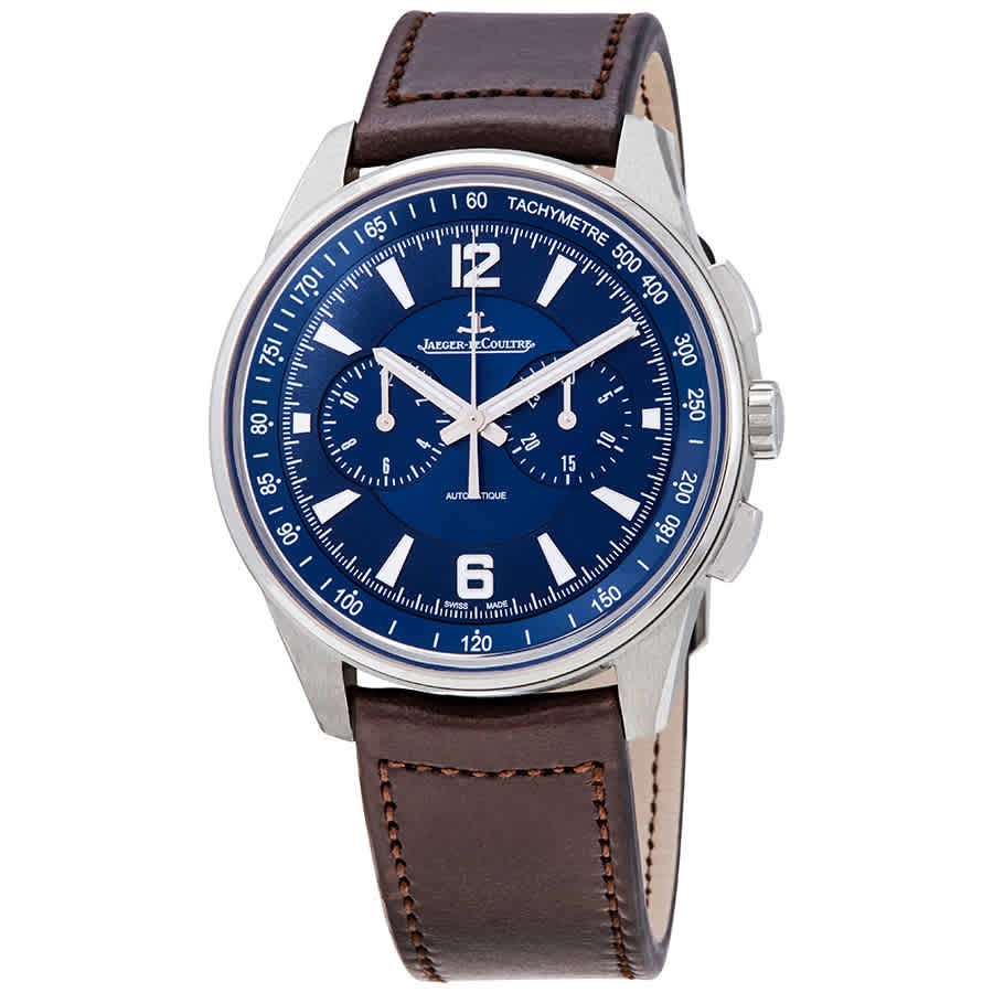 Jaeger LeCoultre Polaris Chronograph Automatic Blue Dial Men's Watch