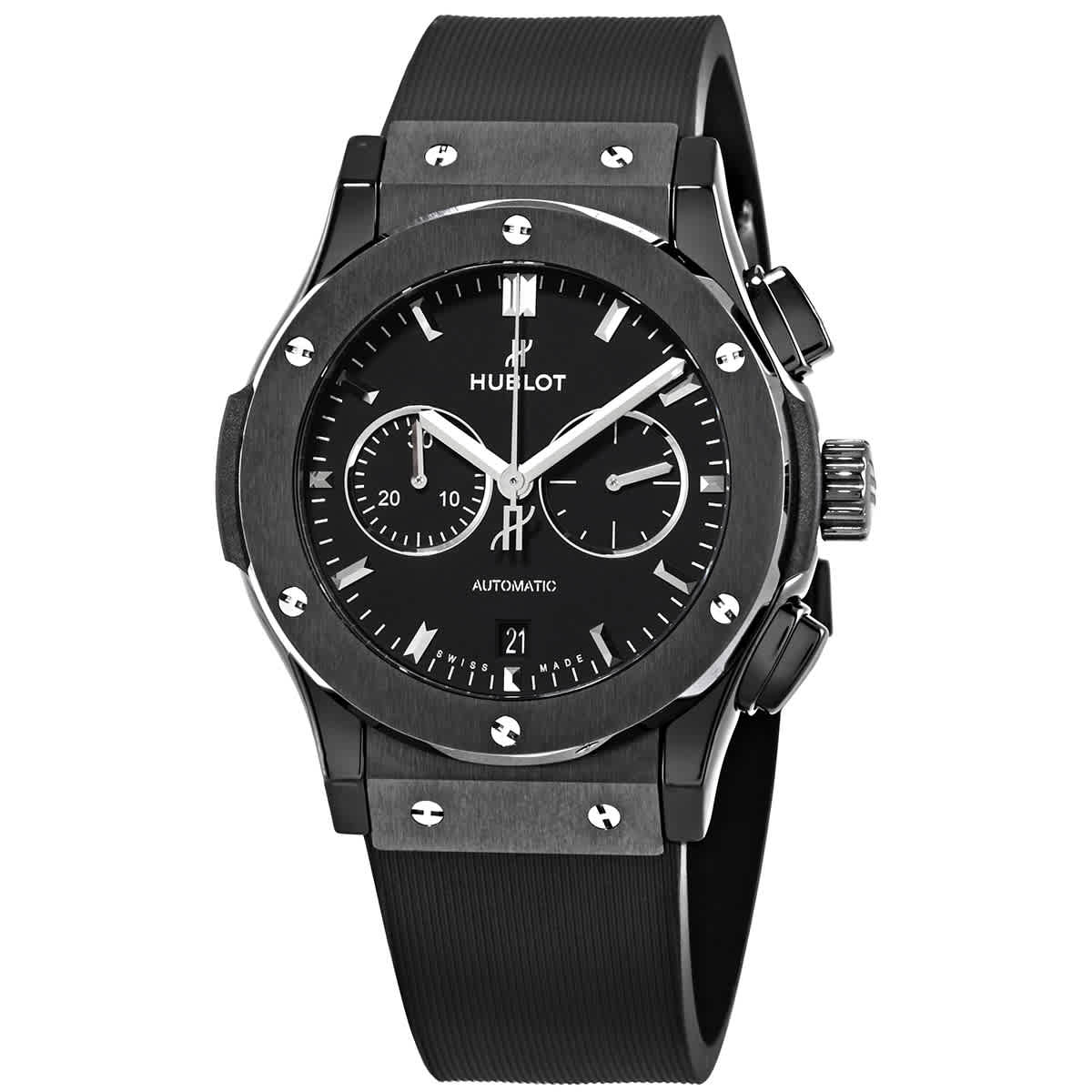 Hublot Classic Fusion Chronograph Automatic Black Dial Mens Watch 541.CM.1171.RX