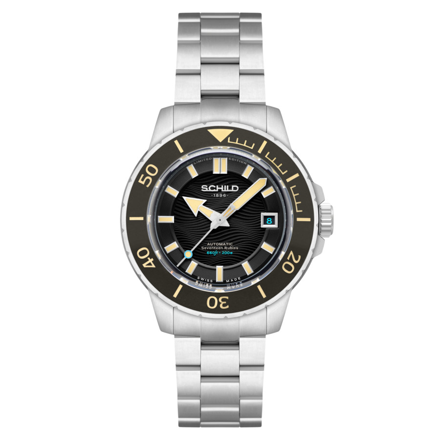 Schild Hermann Automatic Grey Dial Mens Watch SC-1016-66 440$