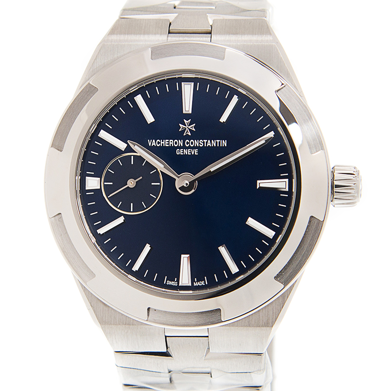 Pre-owned Vacheron Constantin Overseas Blue Dial Ladies Watch 2300V100A-B170 29545$