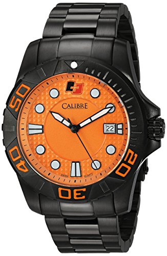 Calibre Akron Orange Dial Mens Watch SC-5A1-13-079 358$