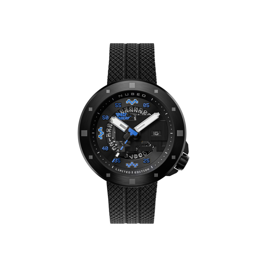 Nubeo Cassini Black Dial Mens Watch NB-6103-06